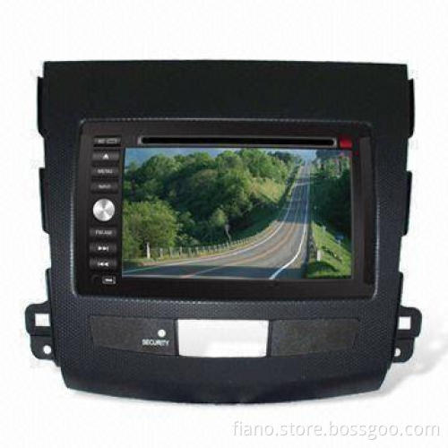 In-dash Car GPS Receiver with 8-inch Digital Panel, Suitable for Mitsubishi Outlander